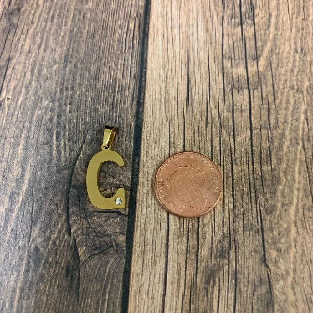 COPY - Letter C Pendant‎